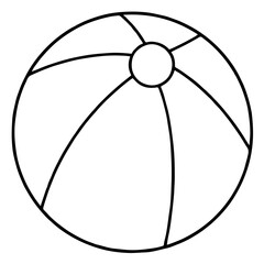 white ball on a white background