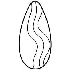 Surfboard cartoon coloring 