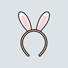 Fluffy Easter Bunny Ear Headband for Celebrations