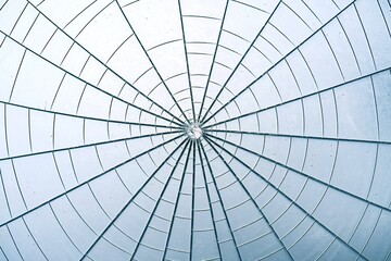 a close-up view of a cracked glass surface