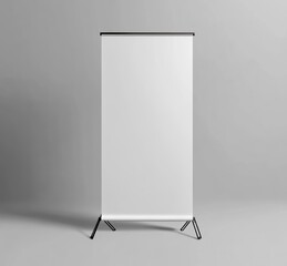 Blank Roll Up Banner Stand Display for Marketing and Advertisement