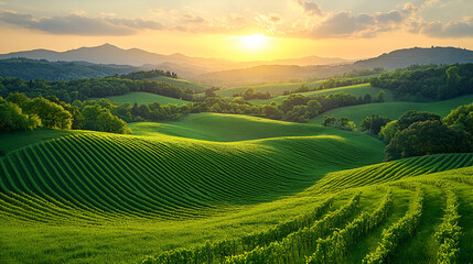 Fototapeta premium a vineyard ai 