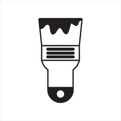 paint brush vector illustration for construction theme design element
