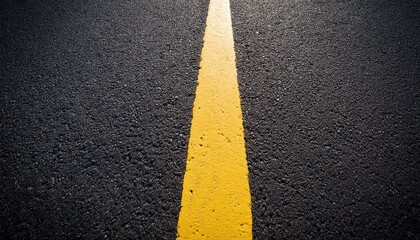asphalt texture with yellow dashed line