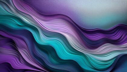 a soothing abstract gradient with hues of purple teal and gray featuring a grainy texture and soft flowing lines perfect for digital and print designs