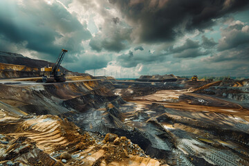 An Intense Glimpse into the Scars of Uranium Mining Operation