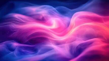 Fototapeta premium Abstract swirling smoke, vibrant colors