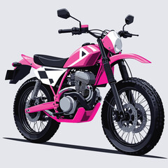 unique and cool motorcycle vector