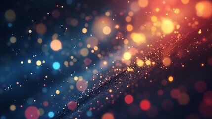 SParkle light with bokeh, abstract background