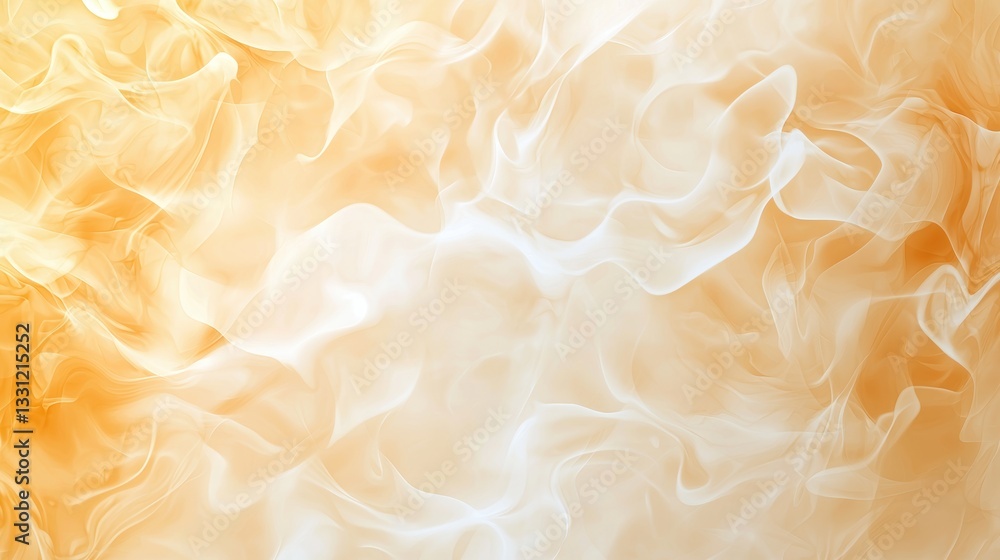 Poster abstract textures abstract background with swirling golden smoke or dust particles, creating a sense