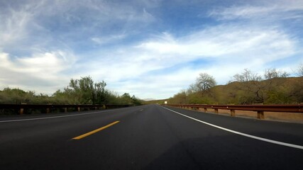Arizona Driving 1849 Tempe Saguaro Lake