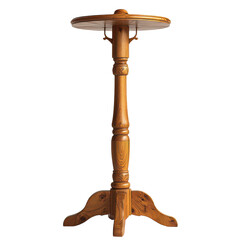 Classic Wooden Coat Stand isolated on Cutout background.PNG
