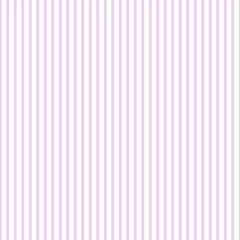 Vertical lilac stripes on white background, simple geometric pattern. Universal seamless background for fabric, paper, covers. Evenly repeating stripes