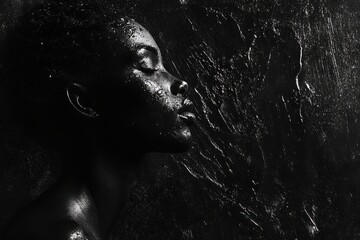 Dark textured surface with chalkboard and grunge elements for a vintage educational aesthetic.