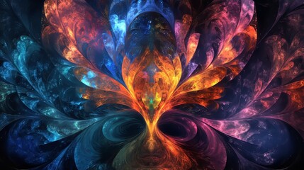 Fototapeta premium fractal realms art concept