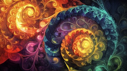 fractal realms art concept