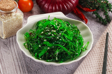 Asian vegan cuisine Chukka salad