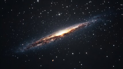 Obraz premium Galaxy Background, with Stars and colorful Nebula Clouds. Outer Space Astronomy image showing an Interstellar Celestial view of the Cosmos 