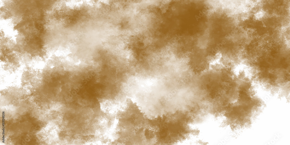 Aufkleber light green water color texture background. abstract watercolor clouds pattern in green tones. sprin