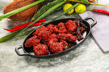 Indian cuisene - tandoori Chicken 65