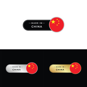 Made in China Make in Italy Organic Genuine Seal Tag Stamp Badge Made with Love Product of China