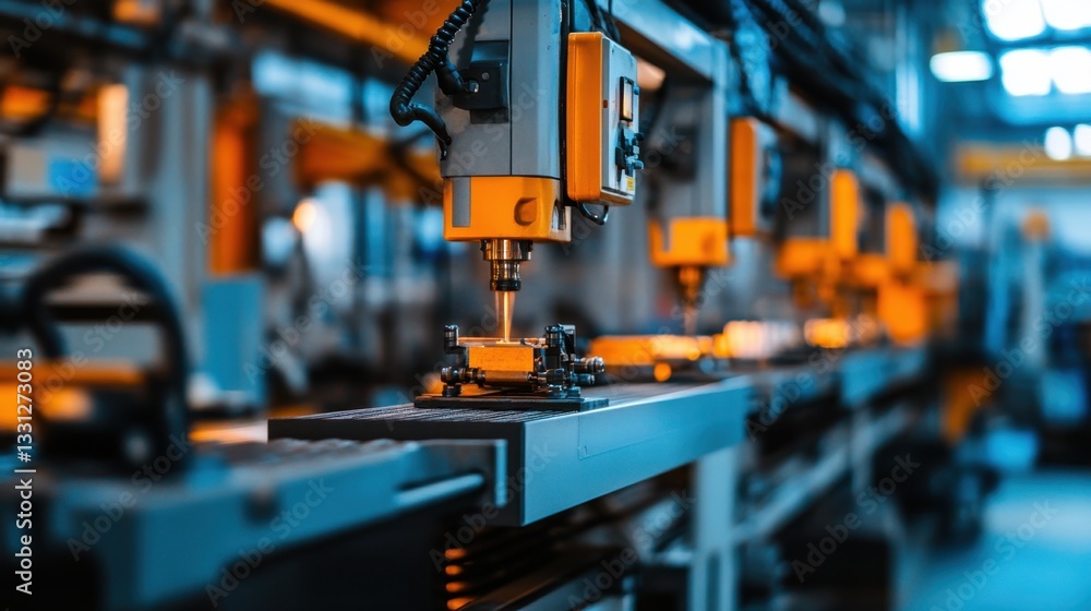 Poster automated plastic processing plant with multiple extrusion machines