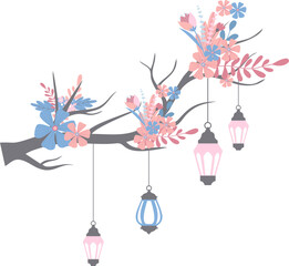 Islamic floral Hanging decoration