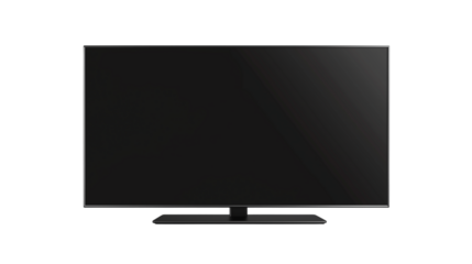 lcd tv monitor , screen isolated on white background , transparent png 