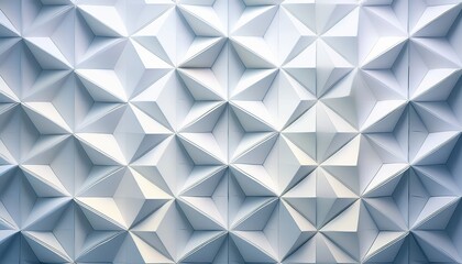 Geometric pattern with triangles and hexagons, muted tones