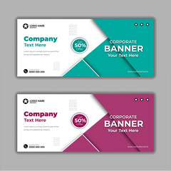 Banner design template