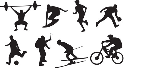 Man player vector set