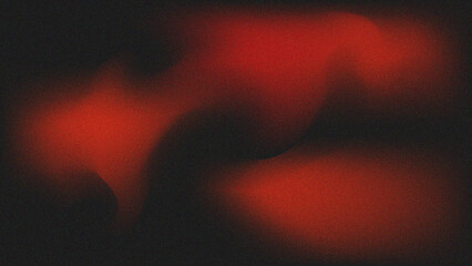 Abstract grainy black and red background