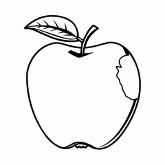 apple vector illustration