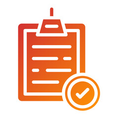 Vector Design Complete Project Icon Style