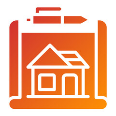 Vector Design Blueprint Icon Style