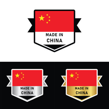 Made in China Make in Italy Organic Genuine Seal Tag Stamp Badge Made with Love Product of China