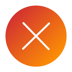 Fototapeta premium Vector Design Close Icon Style