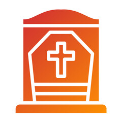 Obraz premium Vector Design Cemetery Icon Style