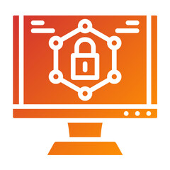 Vector Design Private Network Icon Style