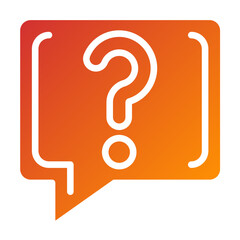 Vector Design Question Icon Style