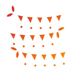 Vector Design Garland Icon Style