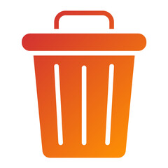 Vector Design Trash Icon Style