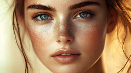 Fototapeta premium Embracing Simplicity: The Pure Essence of Natural Beauty