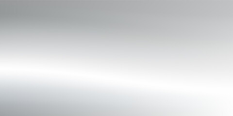 Abstract silver foil background with metal mirror texture. Chrome gradient surface with light gloss modern simple