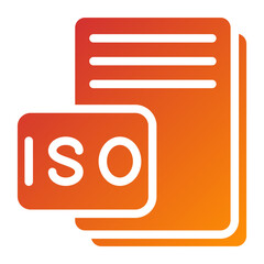 Vector Design ISO Icon Style