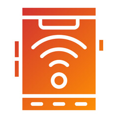 Vector Design Mobile Wifi Icon Style