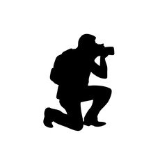 Photographer silhouette icon