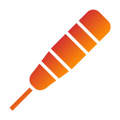 Concrete Test Hammer Vector Design Icon Style