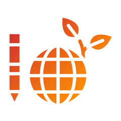 Eco Design Vector Design Icon Style