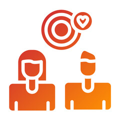 Relationship Goals Vector Design Icon Style